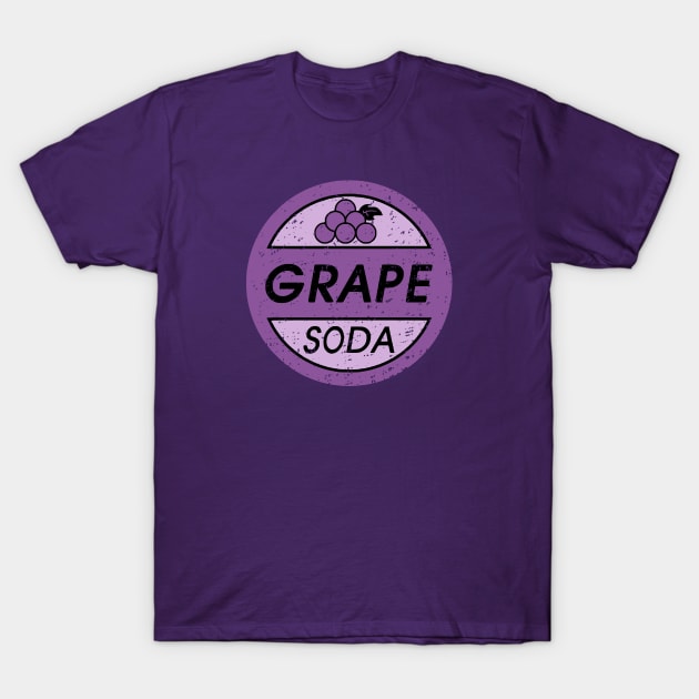 Grape Soda Badge T-Shirt by ThisIsFloriduhMan